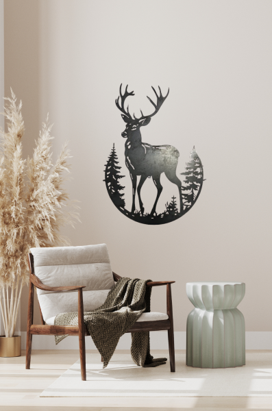 AR0487 CERF FORET