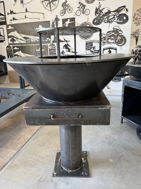 BRASERO ROND SUR PIED