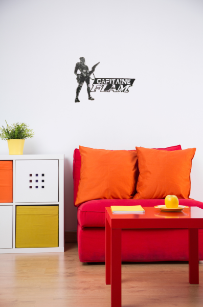 AR0410 DECOUPE CAPITAINE FLAMM