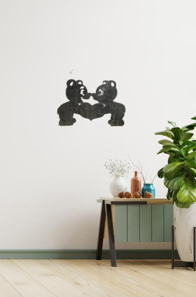 AR0273 DECOUPE NOUNOURS COEUR