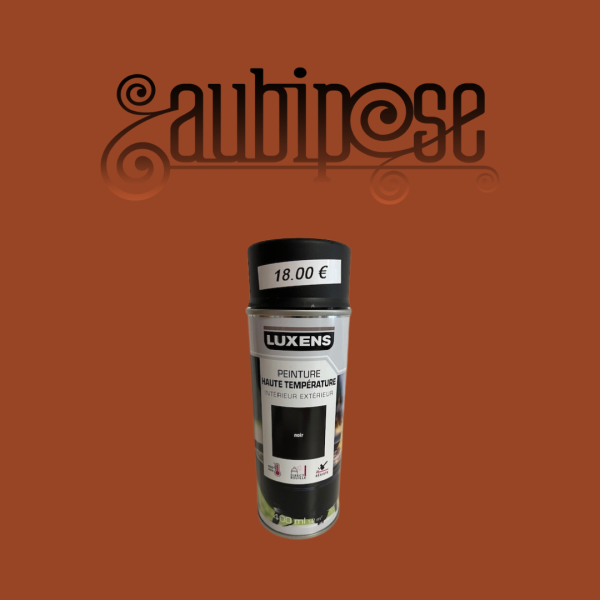 AR0700-7 PEINTURE HAUTE TEMPERATURE NOIR 400ML