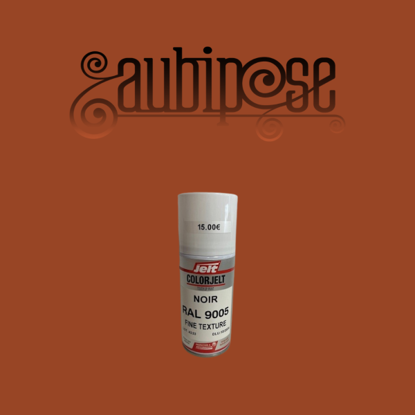 AR0700-4 PEINTURE FINE TEXTURE NOIR RAL 9005 150ML