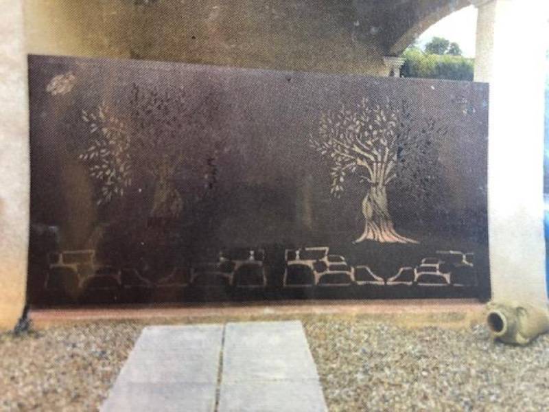 PORTAIL COULISSANT A AUBIGNAN, VAUCLUSE