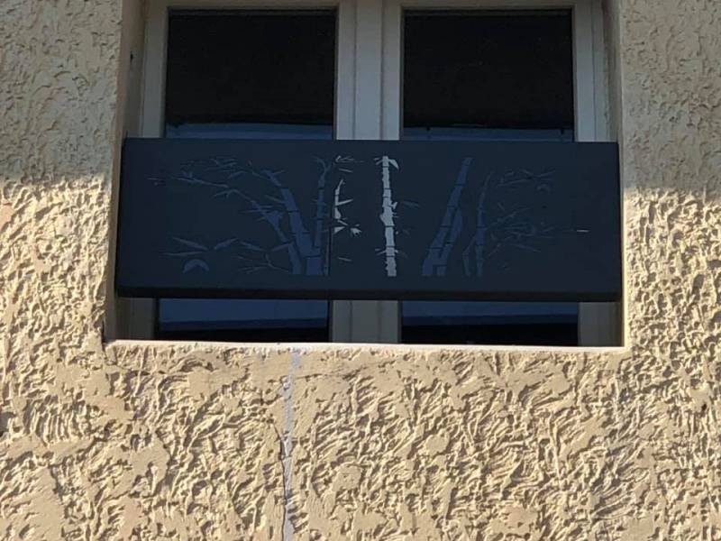 GARDE CORPS DE FENETRE A AUBIGNAN, VAUCLUSE